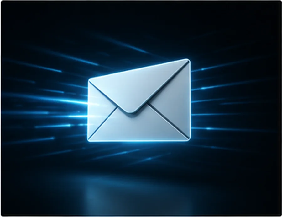 Ein Briefumschlag als Symbol für automatisch sortierte E-Mails